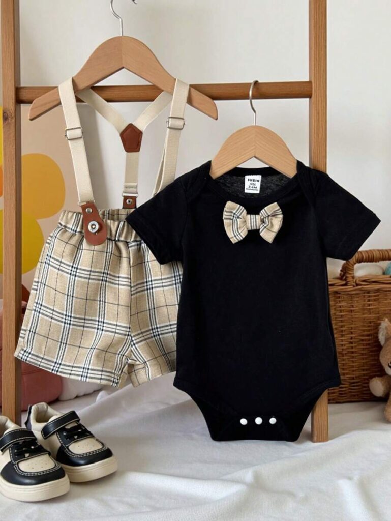 Baby boys casual gentleman outfit with classy design | Little Fit