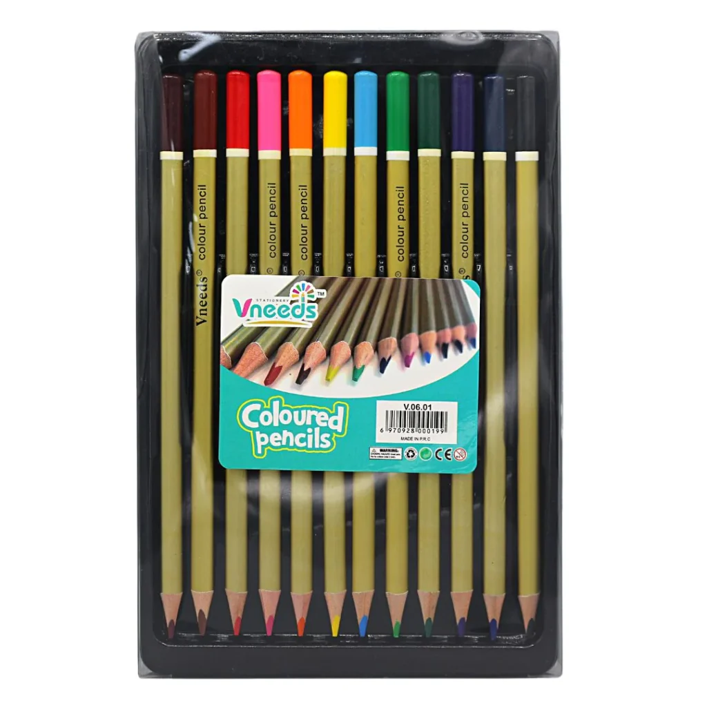 Vneeds Vibrant 12-Color Pencil Set - Image 2