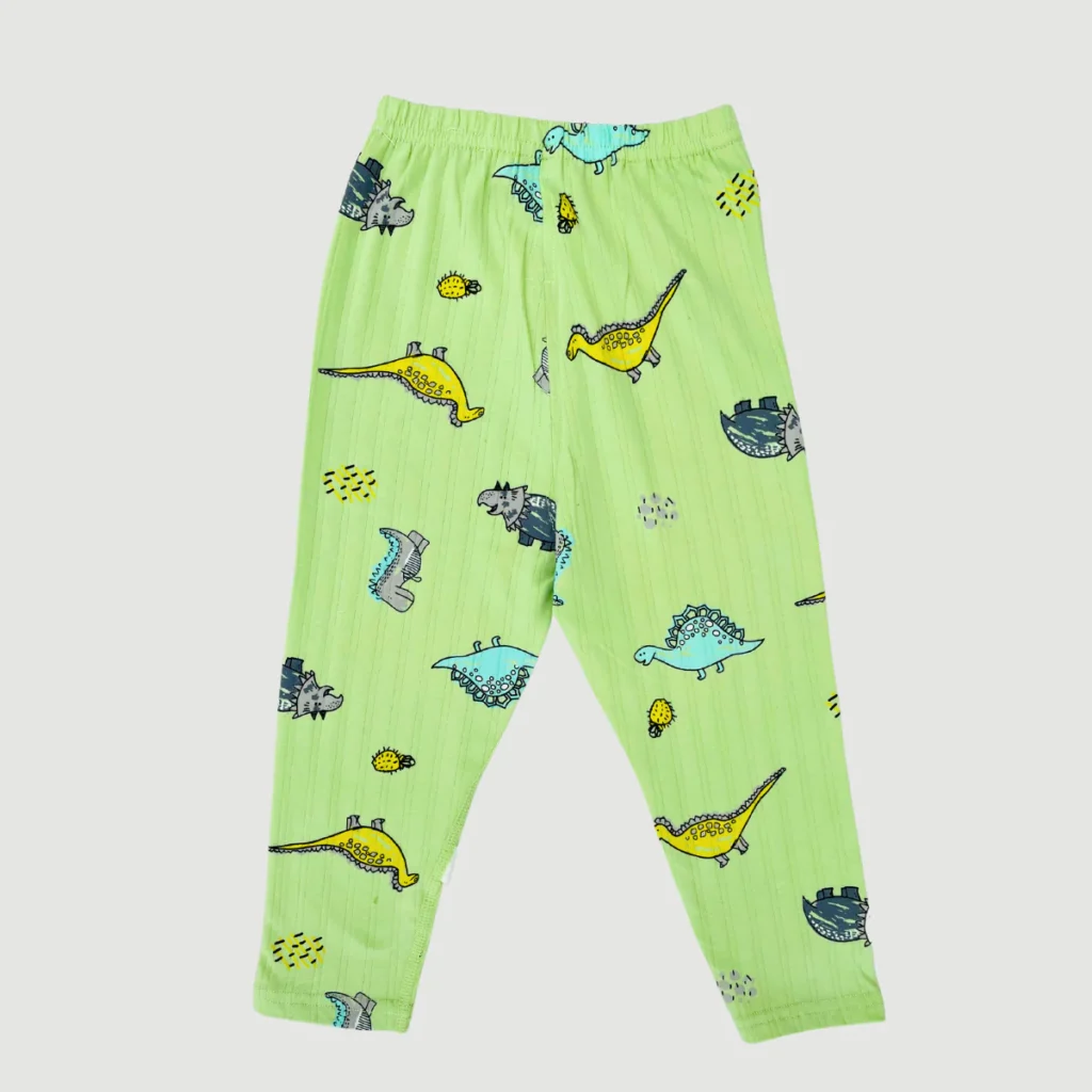 Dinos in Fresh Green JC Kids Outfit - Image 3