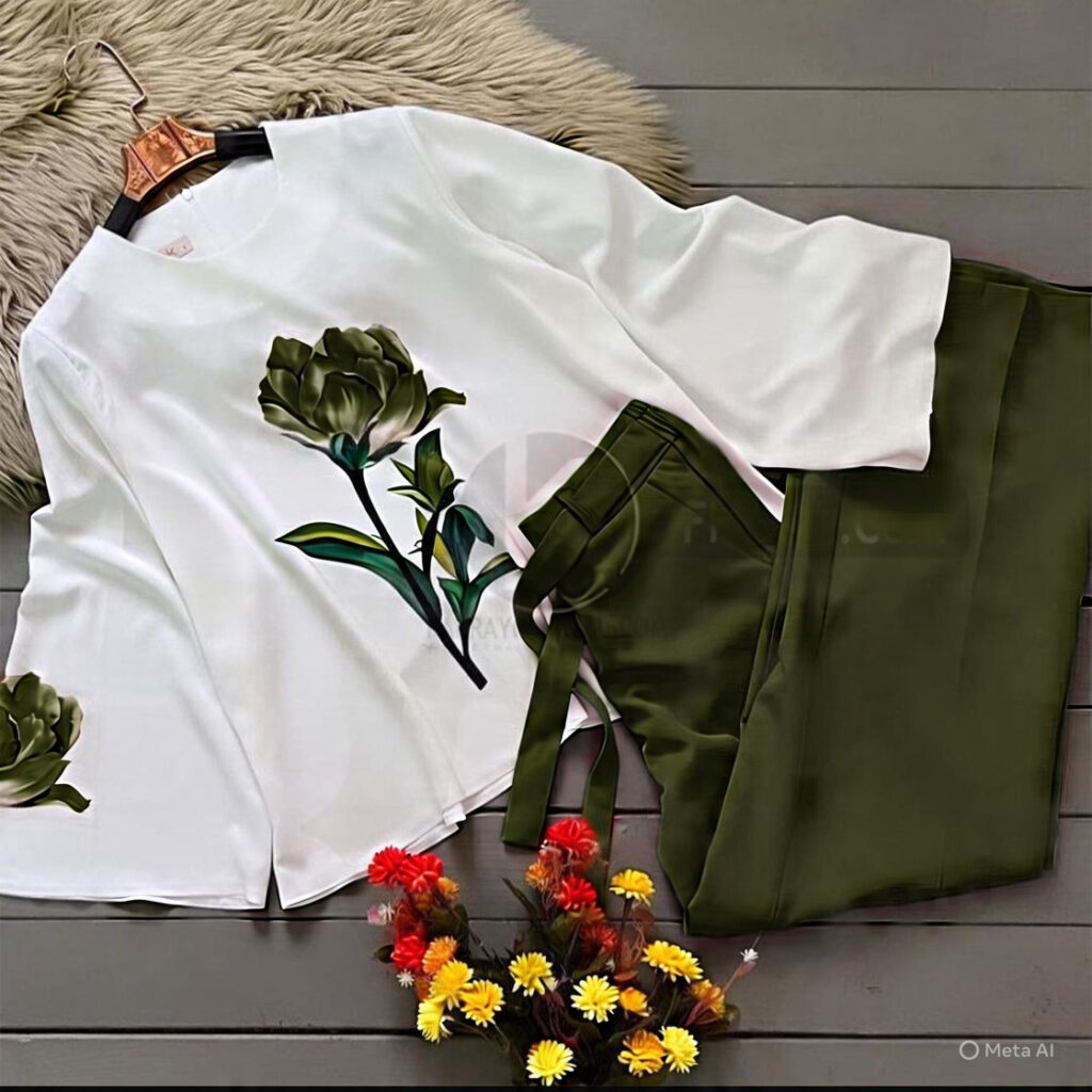 Premium Thailand Co-Ord Set 2 Piece - Image 3