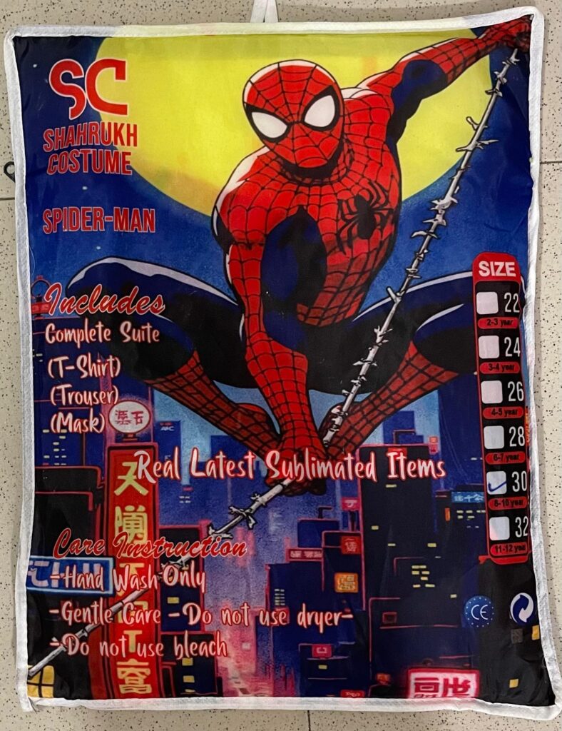 Kids Spider-Man costume set – Web-Slinger Hero by Little Fit