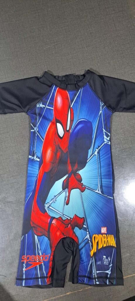 Marvel Spider-Man "Web Slinger" Kids’ Swim Suit by Little Fit