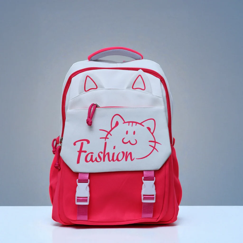 Pink cat bag for kids – fashionable mini shoulder bag | Little Fit