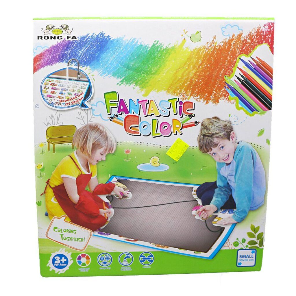 Washable Fantastic Color Mat with Markers - Image 4