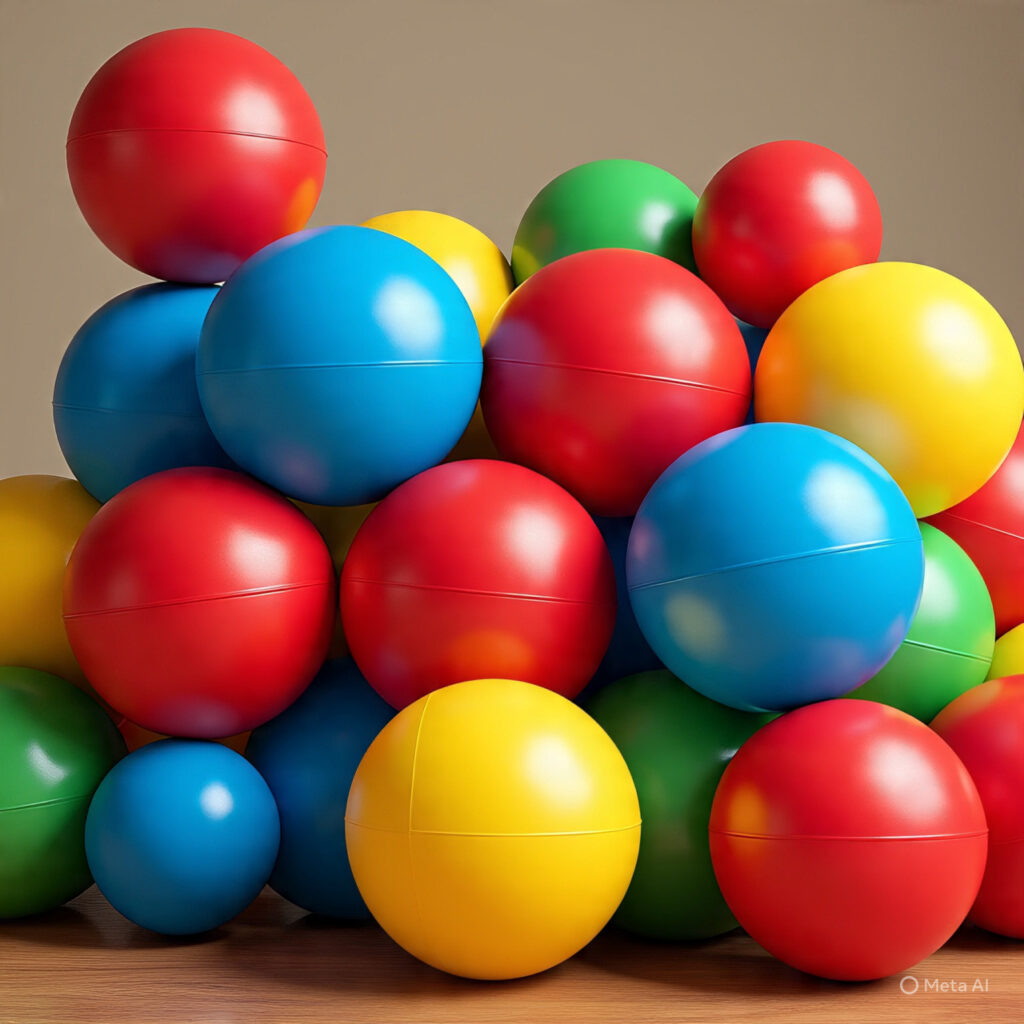 Colorful Ocean Play Balls for Kids - Image 2