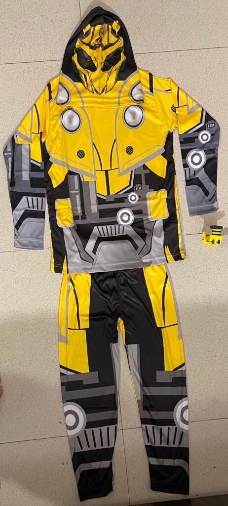 Transformers Bumblebee Kids Costume - Image 2