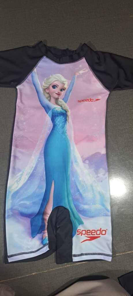Disney Frozen "Elsa Ice Queen" Kids’ Swim Suit | Little Fit