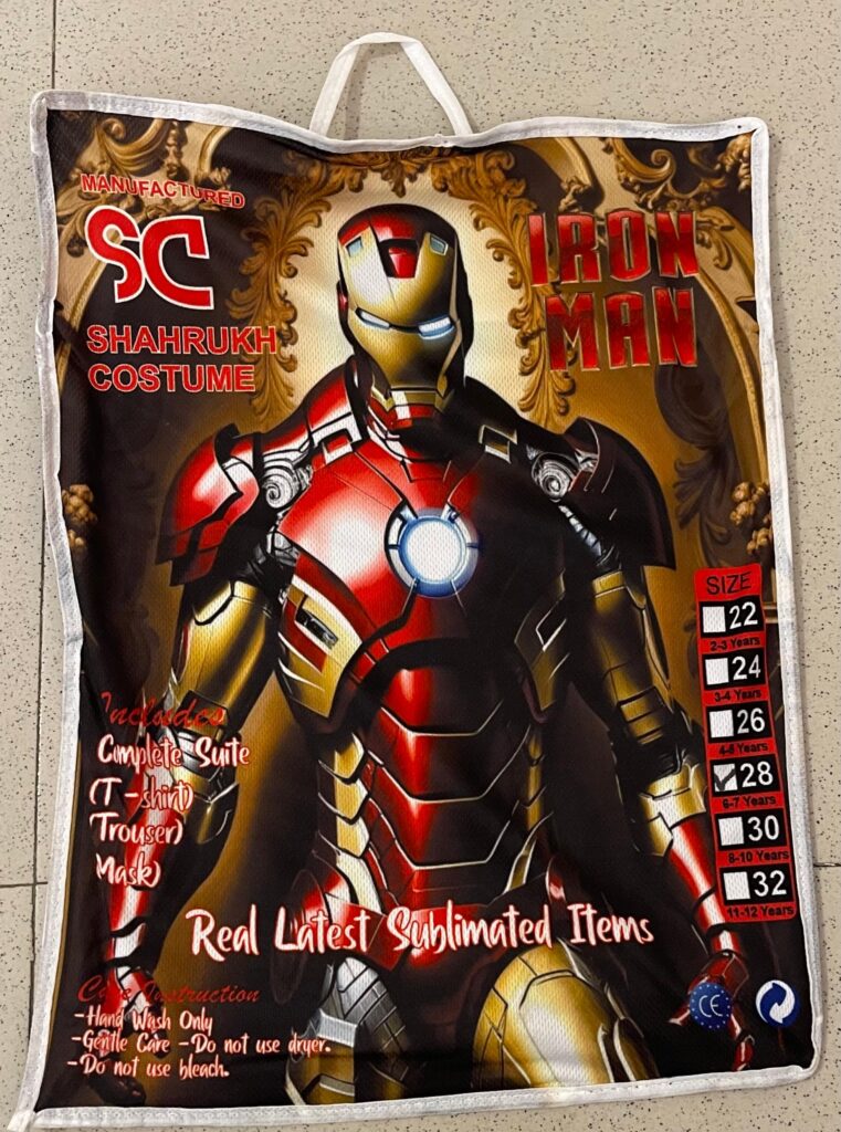 Kids Iron Man costume – Avengers superhero outfit by Little Fit