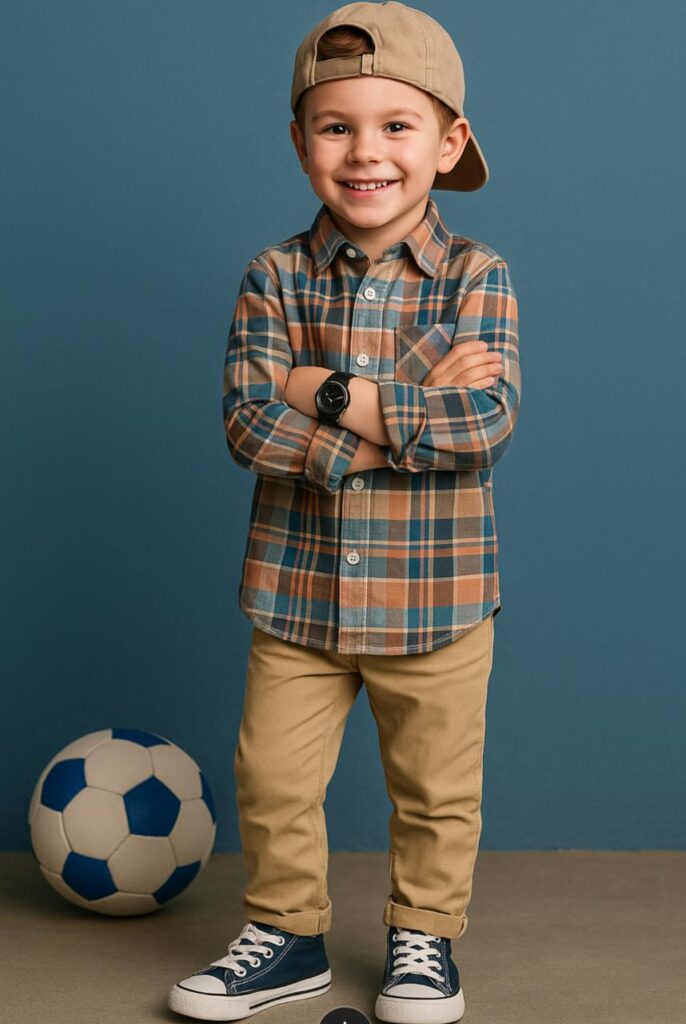 Little Explorer Plaid Shirt