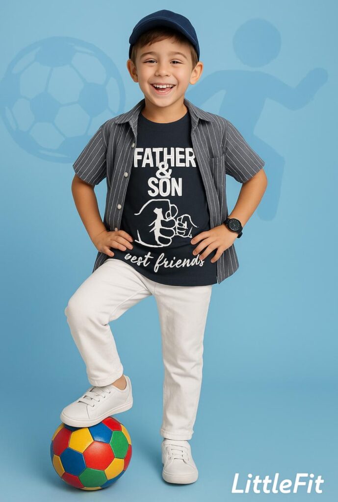 Father & Son matching T-shirt set